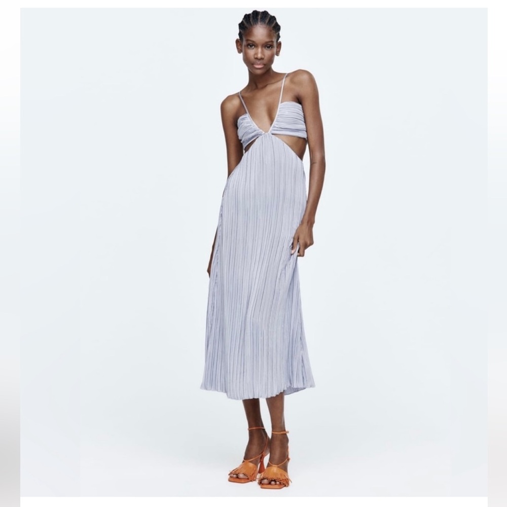 Zara Pleated Dress